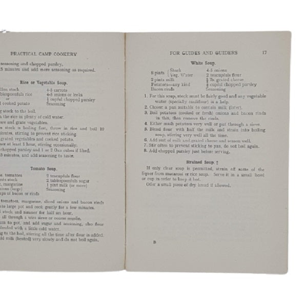 Practical Camp Cookery by E. M. Anderson - Brown 1952