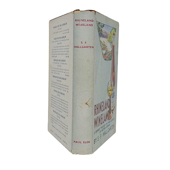Rhineland Wineland by S. F, Hallgarten - Paul Elek 1955