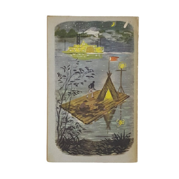 The Adventures of Huckleberry Finn by Mark Twain - Puffin 1961