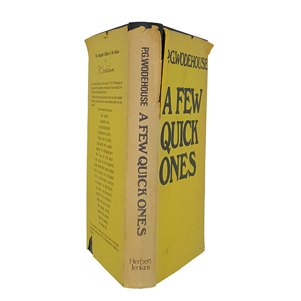 A Few Quick Ones by P. G. Wodehouse - Herbert Jenkins 1959