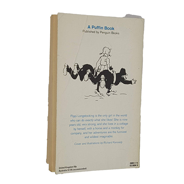 Pippi Longstocking by Astrid Lindgreen - Puffin 1979