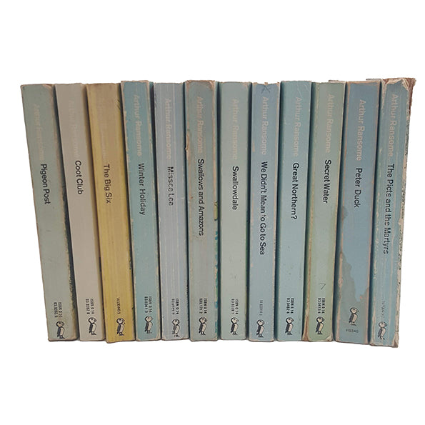 Arthur Ransome Collected Works - Puffin, c1977 (12 Books)