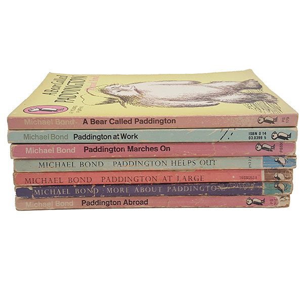 Seven Paddington Bear Adventures by Michael Bond - Puffin, 1960s