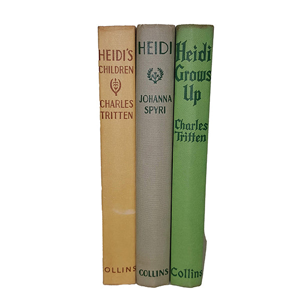 Charles Tritten&#39;s Heidi; Heidi Grows Up &amp; Heidi&#39;s Children (3 Books)