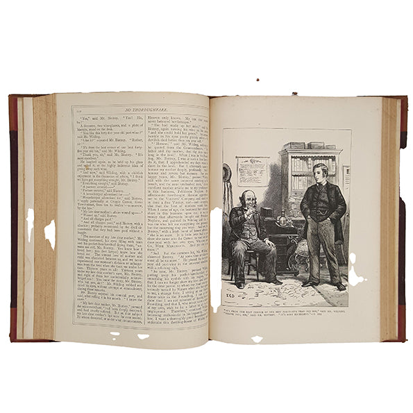 Charles Dickens 11 Leather-bound Books - Chapman and Hall