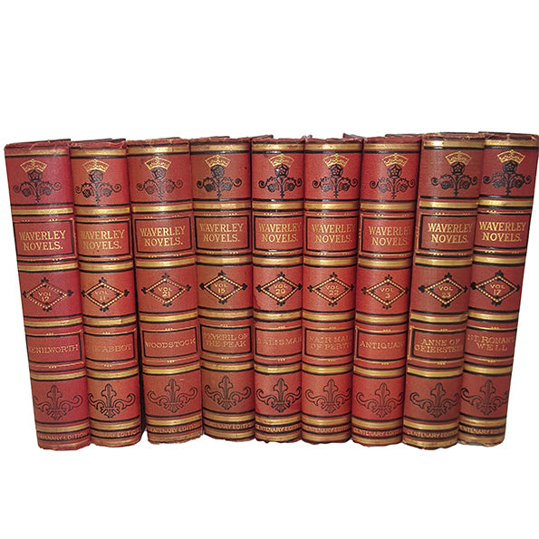Sir Walter Scott Illustrated Waverley Novels (18 Books)