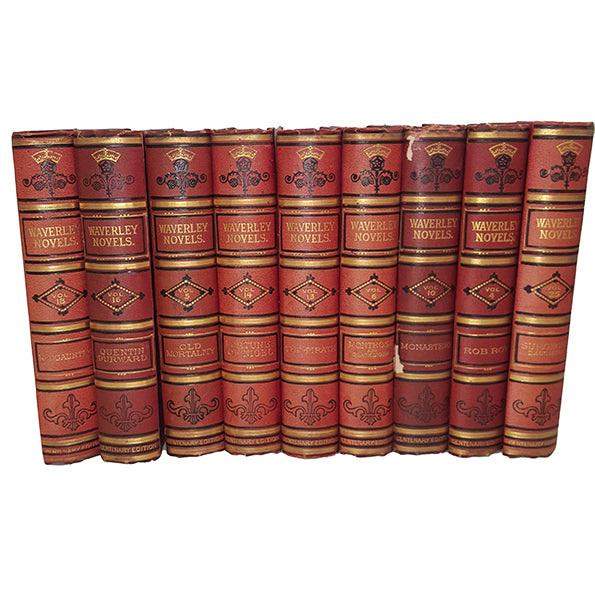 Sir Walter Scott Illustrated Waverley Novels (18 Books)