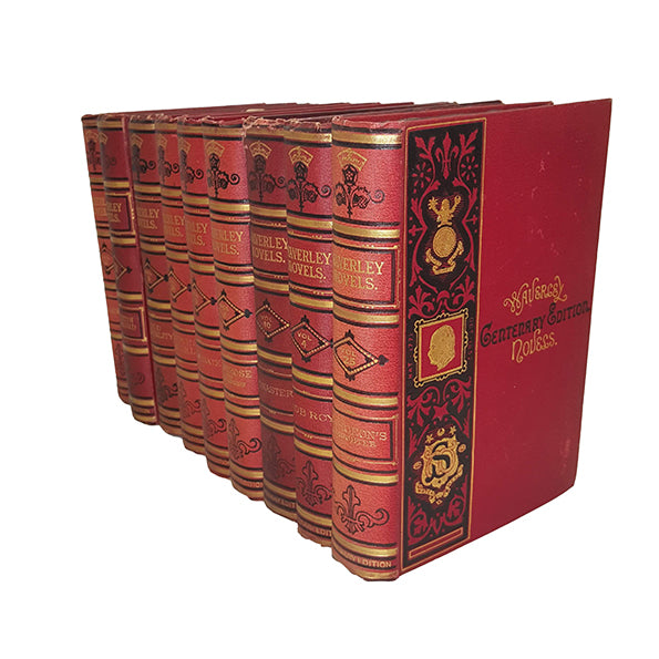 Sir Walter Scott Illustrated Waverley Novels (18 Books)