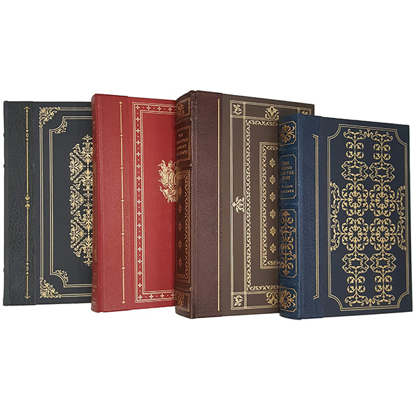 16" Tooled Leather Colourful Classics Collection - 11 Books
