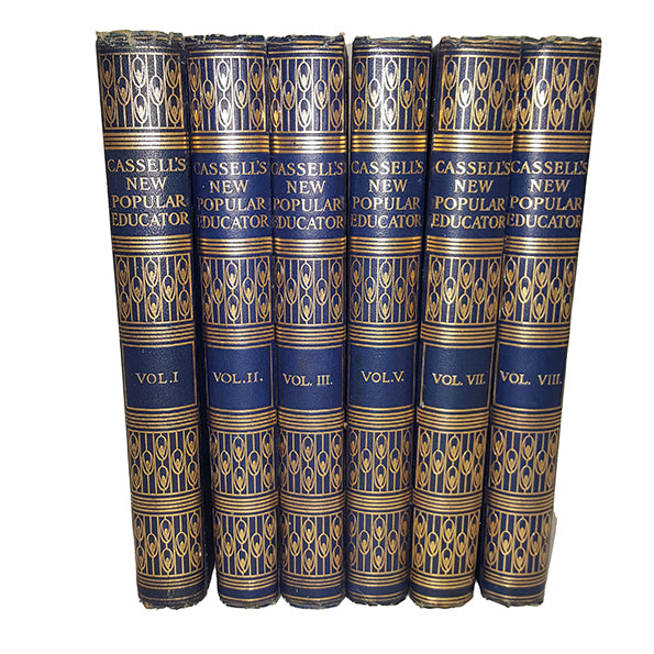 Cassell's New Popular Educator, c.1910 (6 Books)