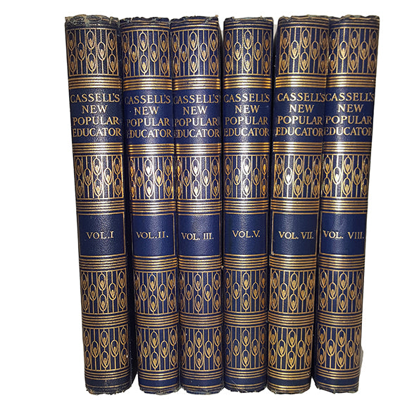 Cassell's New Popular Educator, c.1910 (6 Books)