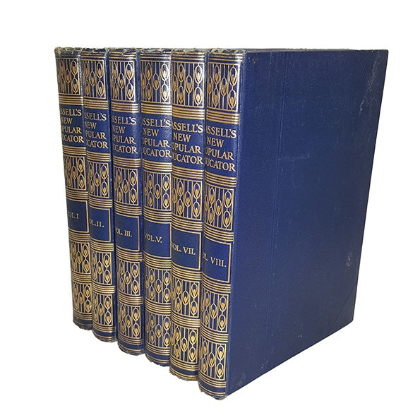 Cassell's New Popular Educator, c.1910 (6 Books)