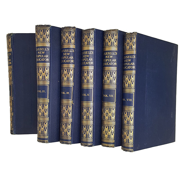 Cassell's New Popular Educator, c.1910 (6 Books)