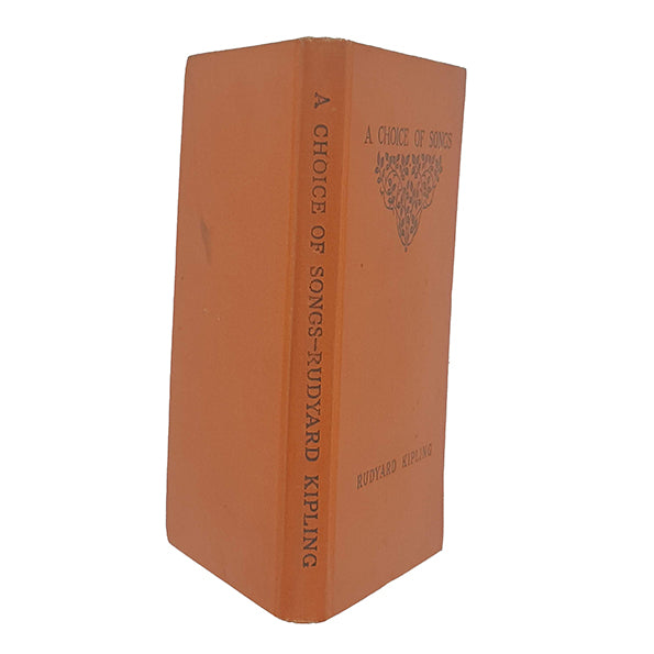 A Choice of Songs, Rudyard Kipling - Methuen 1925