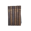 Sir Walter Scott Collected Works, 1901 (6 Black Leather Books)