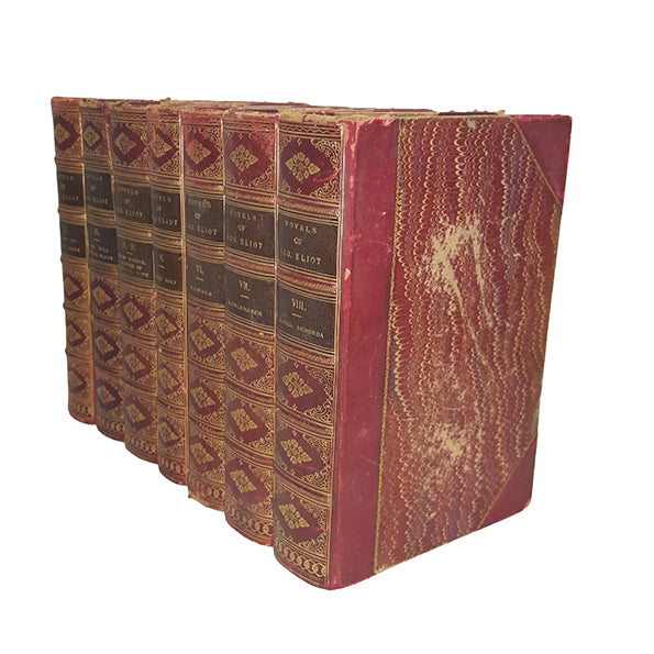 George Eliot Collected Works - Blackwood, 1887 (7 Books)