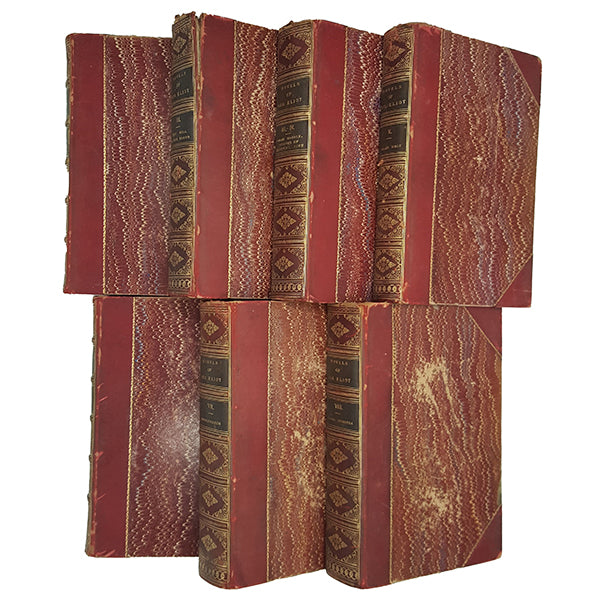 George Eliot Collected Works - Blackwood, 1887 (7 Books)