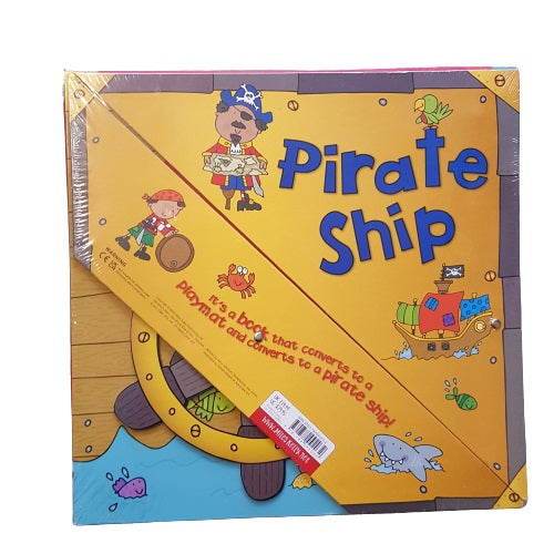 Convertible Pirate Ship - Book and Playmat