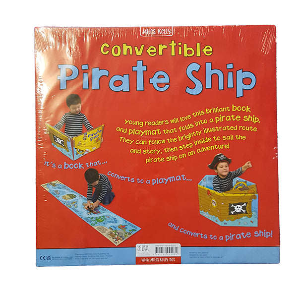 Convertible Pirate Ship - Book and Playmat