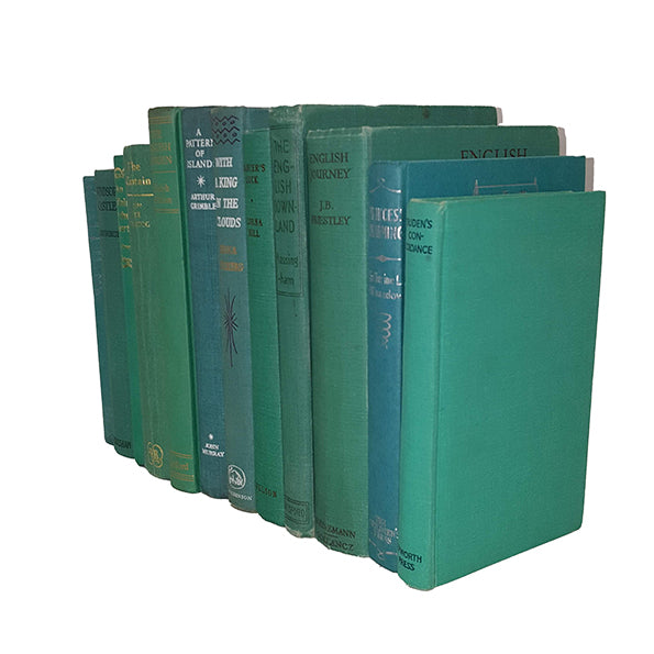 Books By The Metre: Vintage Turquoise