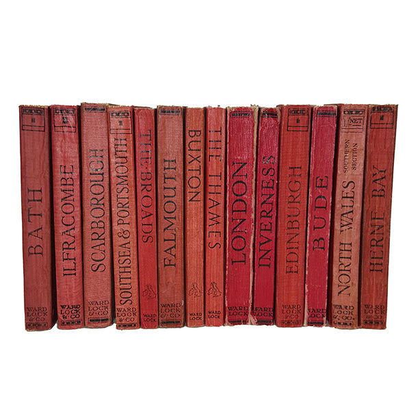 Vintage Leather Bound Readers Digest Best Seller Books - Set of