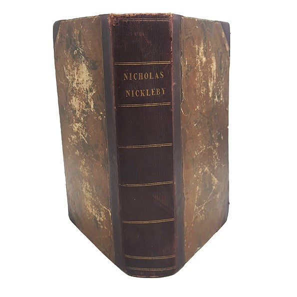 Charles Dickens' Nicholas Nickleby - First Edition, 1839