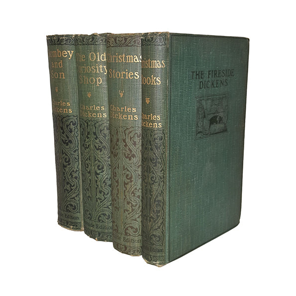 Charles Dickens' Christmas Books etc. - Fireside Editions, c.1907 (4 books)