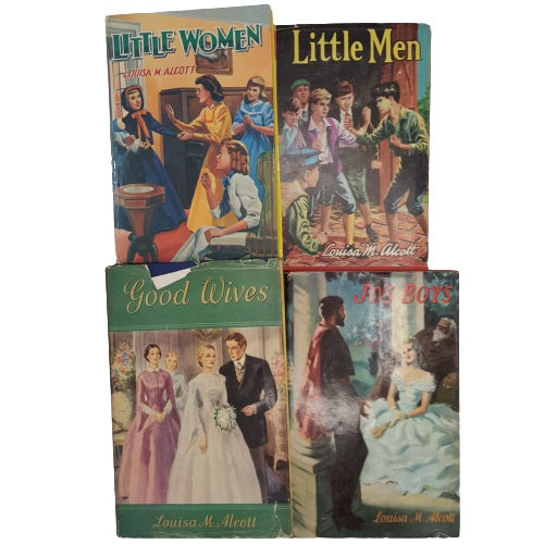 Louisa May Alcott's Little Women Complete Series 1-4