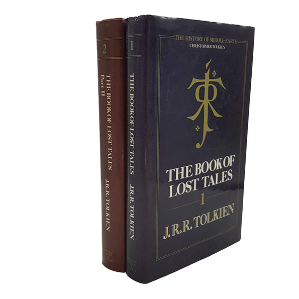 Christopher Tolkien's The Book of Lost Tales 1 and 2 - Unwin, 1983-4