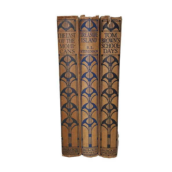 Treasure Island, Tom Brown's Schooldays &amp; The Last of the Mohicans
