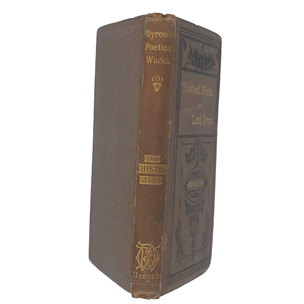 Byron's Poetical Works - Dunn &amp; Wright 1886