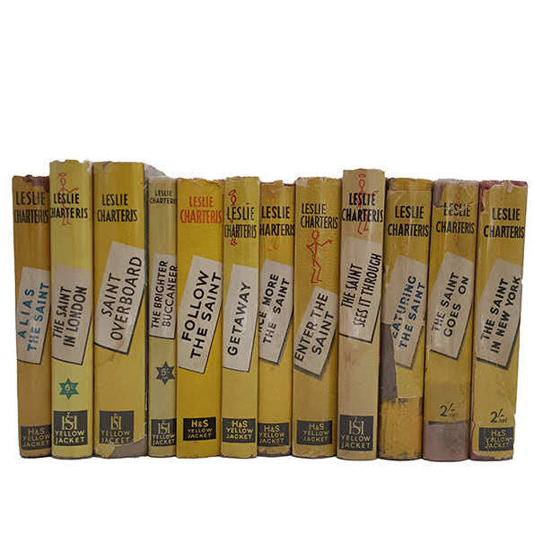 Leslie Charteris' The Saint (12 Book Collection) Hodder and Stoughton, 1950s