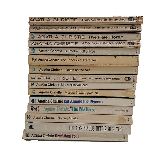 Agatha Christie Vintage 18-Book Collection - Fontana, c.1970