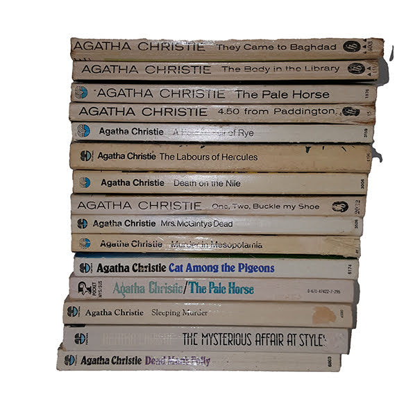Agatha Christie Vintage 18-Book Collection - Fontana, c.1970