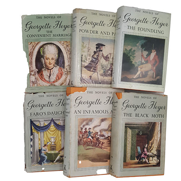 Georgette Heyer - 15 Vintage Books including 1st Editions