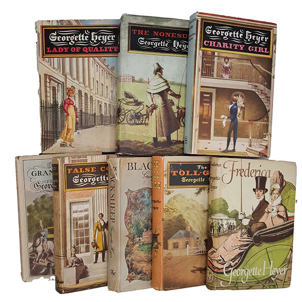 Georgette Heyer - 15 Vintage Books including 1st Editions