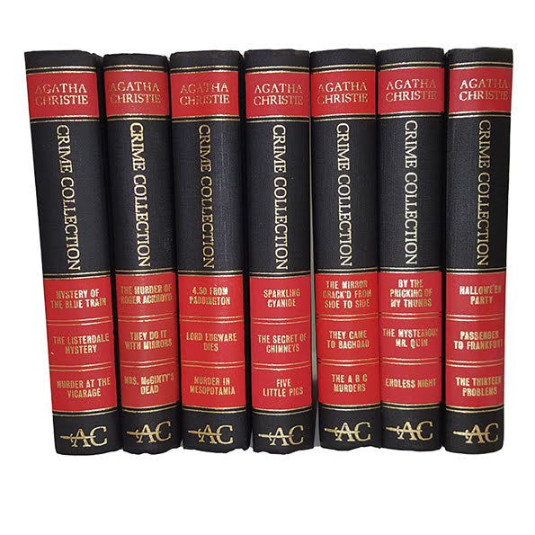 Agatha Christie Crime Collection - 7 Books - Hamlyn, 1971