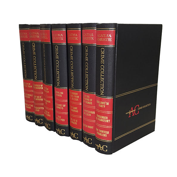 Agatha Christie Crime Collection - 7 Books - Hamlyn, 1971