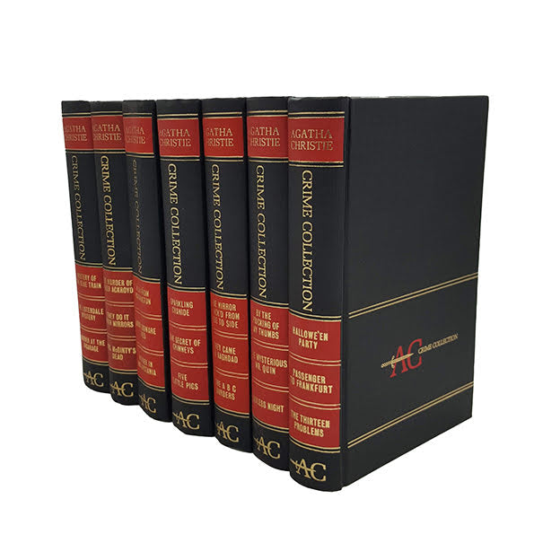Agatha Christie Crime Collection - 7 Books - Hamlyn, 1971