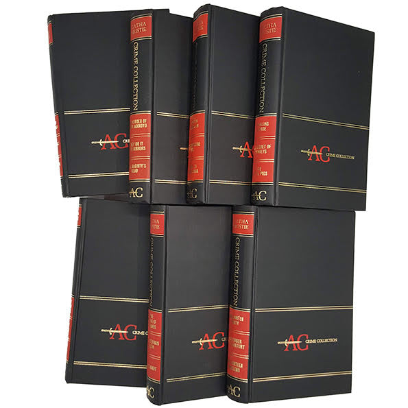 Agatha Christie Crime Collection - 7 Books - Hamlyn, 1971
