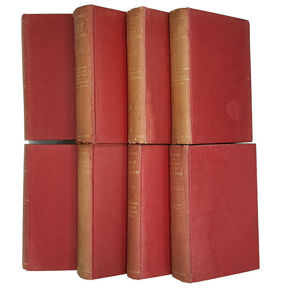 Robert Louis Stevenson Collected Works - Swanston, 1911