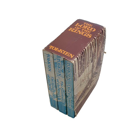 J.R.R. Tolkien's The Lord of the Rings Trilogy in cardboard sleeve - Unwin Paperbacks 1974