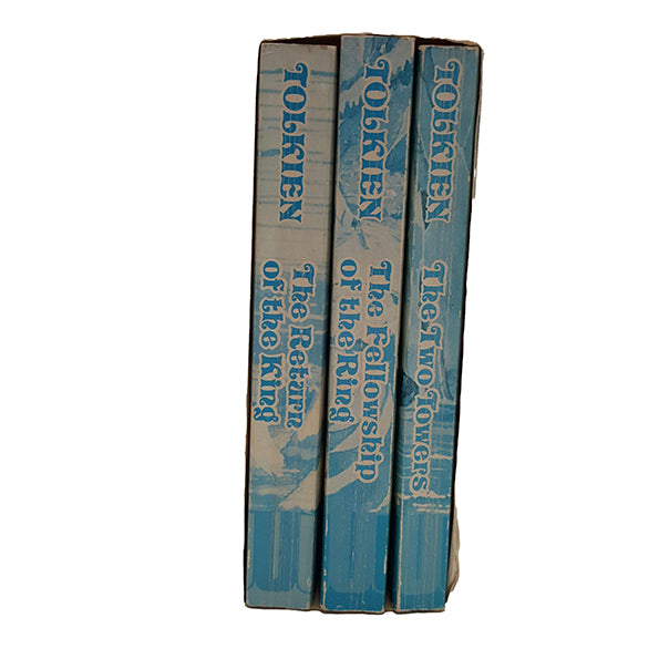 J.R.R. Tolkien's The Lord of the Rings Trilogy in cardboard sleeve - Unwin Paperbacks 1974