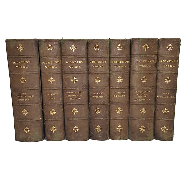 Charles Dickens' Collected Works - Chapman and Hall, c.1880s (14 Books)