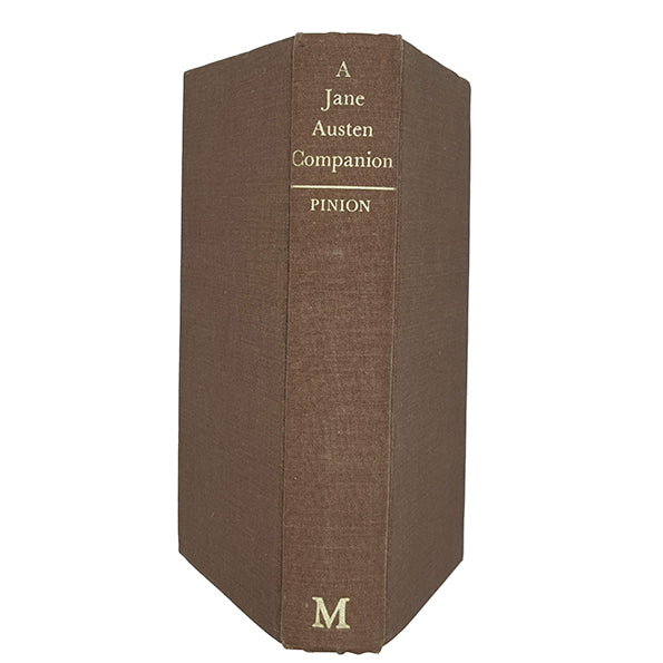 A Jane Austen Companion by F. B. Pinion - St. Martin's Press 1976