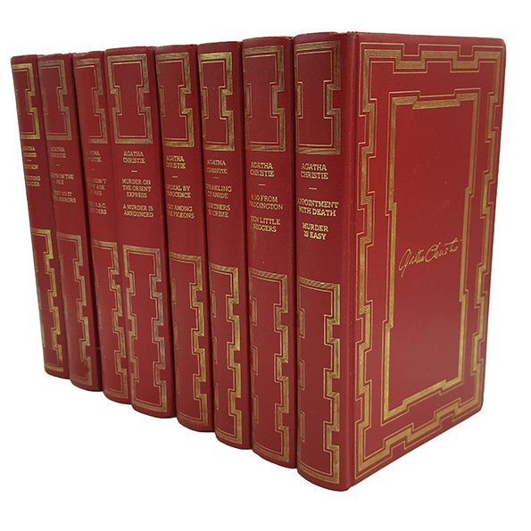 Agatha Christie Collected Works c.1970 (8 Red Books)