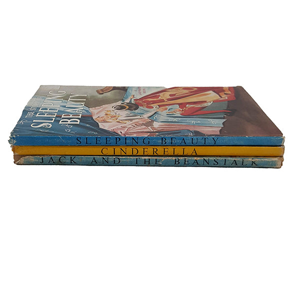 Cinderella, Sleeping Beauty, Jack and the Beanstalk - Ladybird, c.1940s (3 Books)
