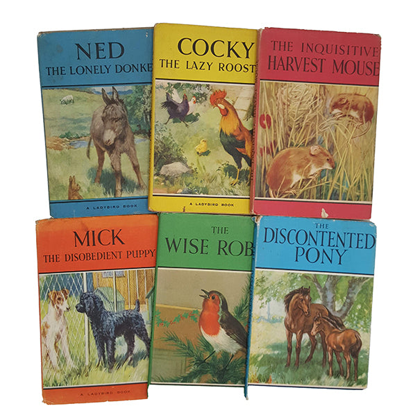 Vintage Ladybird Series 497 Fiction Collection c.1940s (6 Books)