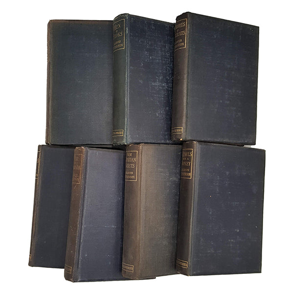 R. L. Stevenson Collected Works New Arabian Nights etc. - Chatto &amp; Windus, 1892-1902 (6 books)