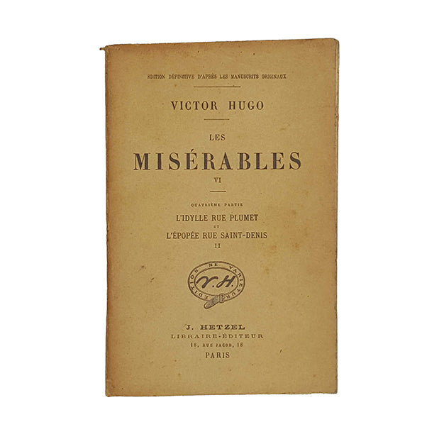 Victor Hugo's Les Misérables Vol IV (French Edition) - Nelson
